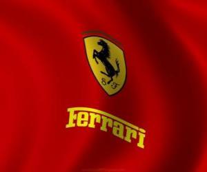Puzzle Σημαία της Ferrari